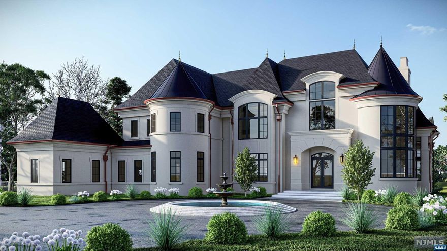 Light filled, Roland Sharfspitz designed, Distaulo constructed, contemporary style home with pool requiring significant TLC. Prime opportunity to acquire a south-facing mostly flat private 1.5acre lot in the most prestigious neighborhood in Alpine, Rio Vista. Engineering, Site Plan & Zoning approvals have already been granted.The property is located in a quiet,interior location & on a double cul-de-sac & features a rare Sewer connection a significant cost savings in development as compared to the majority of lots in Alpine which are on septic. The rear of the property is bordered by tall forest, ensuring unrivaled privacy & beauty. The property is offered with a complete set of custom architectural plans by premier architect Bob Zampolin, for a light-filled, 12,000sft. total, (7800sft. 1st & 2nd floor), 7-bedroom gated home with breathtaking double height foyer, living room & great room, cabana, pool, three-season room, spectacular chefs kitchen, walk-out lower level & much more.