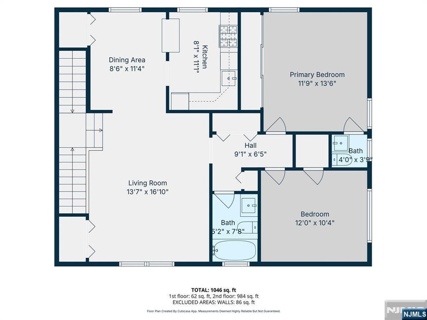 Welcome home to this beautifully maintained and move-in ready 2-bedroom, 1.5-bath condo offering comfort, style, and unbeatable convenience. Step into a bright and inviting living space featuring gleaming hardwood floors, abundant natural light, and an open flow perfect for both everyday living and entertaining. The spacious living room seamlessly connects to a formal dining area, creating an ideal layout for gatherings. The updated kitchen boasts crisp white cabinetry, granite countertops, a subway tile backsplash, and stainless steel appliances blending modern finishes with timeless appeal. Both bedrooms are generously sized with ample closet space, and the additional half bath adds everyday convenience. Enjoy low-maintenance living with maintenance fees covering everything except electric, making budgeting simple and predictable. The community offers plenty of parking, and NYC bus transportation is right outside your door, making this a commuter's dream. Conveniently located near shopping, dining, and major highways, this home is perfect for first-time buyers, downsizers, or anyone seeking easy, accessible living. Don't miss this opportunity!