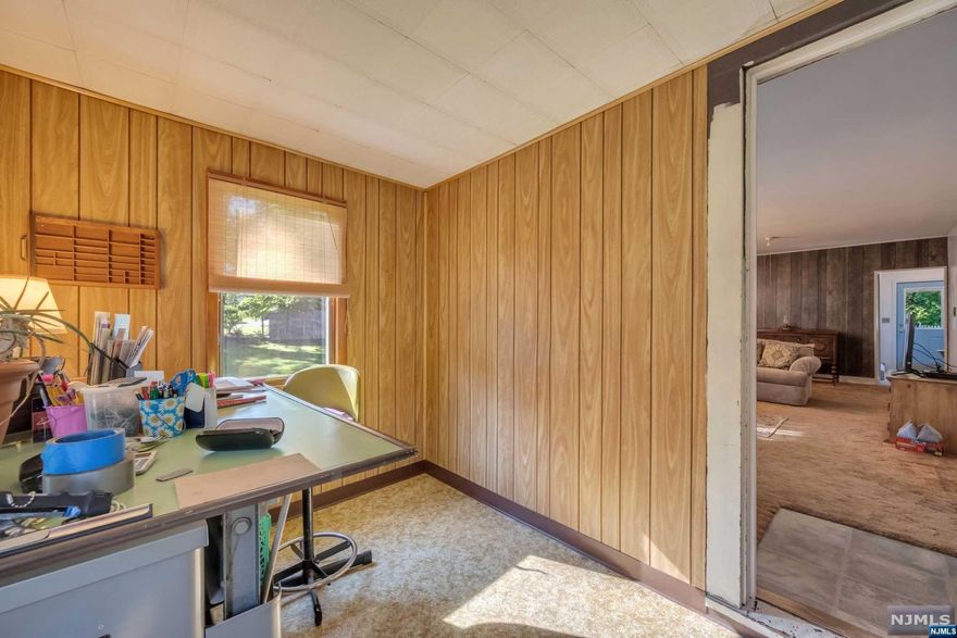 Explore the potential of this charming ranch just 1.5 miles from Rt 23, offering convenience and peaceful living. This home has character and awaits the right owner's loving touch. With 3 bedrooms and a versatile room, create your ideal layout. A partitioned wall connects the living room and eat-in kitchen. Outside, an inground pool invites relaxation, while the detached 2-car garage provides ample storage or workspace. The property is ready for natural gas hookup. Wired for a generator, it's prepared for any situation. Seize the chance to make this ranch your own, with space for expansion and creative vision. MULTIPLE OFFERS RECEIVED. HIGHEST AND BEST DUE BY SUNDAY 8/27/2023 @ 5:00 PM.