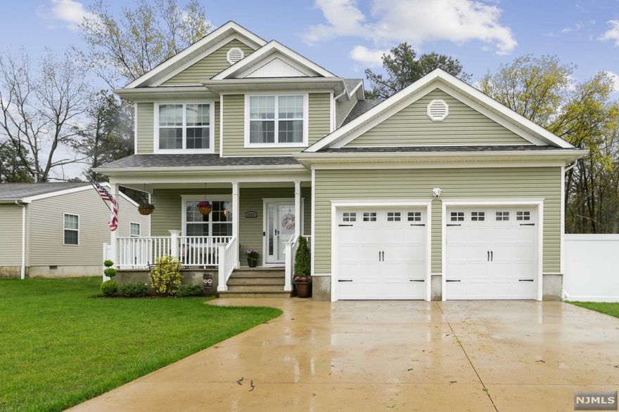 Delightful Newer Construction in one of the most private streets in the Manchester area of Toms River. This home offers approx, 2,000 sq ft of modern living space with a very dynamic layout. First floor features a large living room (currently used as a dining room), and a wide open concept space featuring a modern massive white kitchen and family room/dining room combination that leads to an amazing fully fenced backyard with new pavers, above ground pool, sprinkler system and so much more. Second floor features a massive Master Bedroom w/ walk-in closet & private bath, 3 additional great size bedrooms which can be easily adjusted into an office/gym, full bath, laundry room and a. Some additional features are 2 big car garage, hardwood floors, recessed lighting, large full unfinished basement, 2 zone forced air heating and central air, and lots of closets.