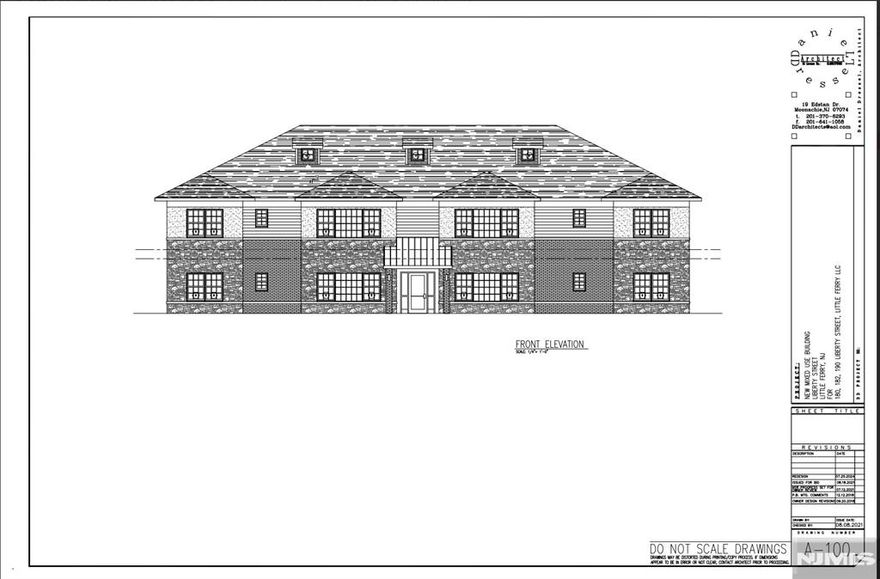 Fully approved approx. 0.58-acre residential development site with Planning Board approval for an 8-unit, strictly residential building. Includes D(1) use variance and bulk variances. Preliminary and Final Site Plan approvals memorialized and transferable. Located in Bergen County with direct access to Route 46 and Route 80. The offering includes three previously combined lots with the ability to pursue re-subdivision, subject to applicable zoning and municipal approvals.