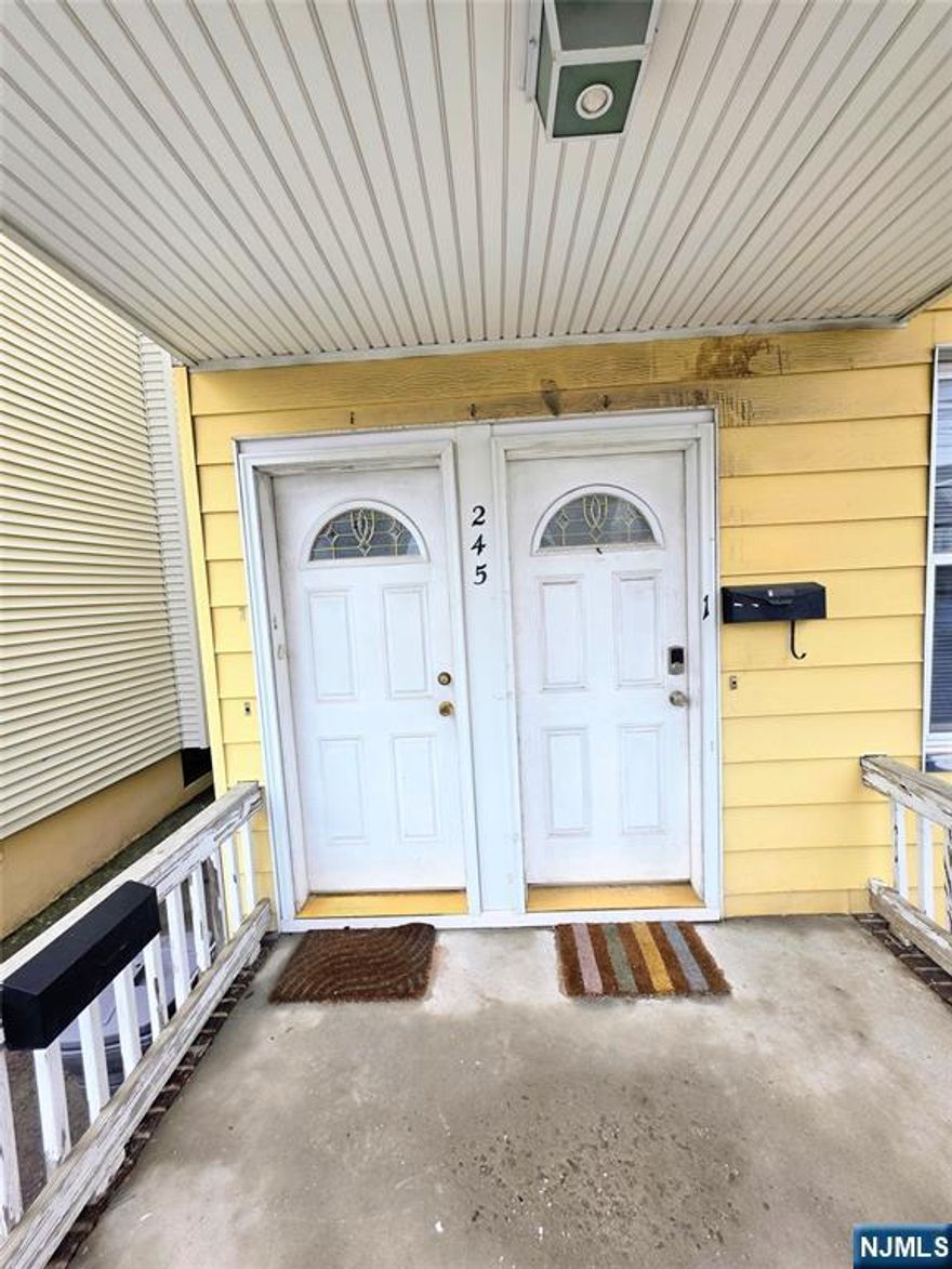 Arlington section of Kearny, First floor, renovated 2 bedrooms unit included Eat N Kitchen, Dinning room, Livingroom, New Bathroom, New fresh Paint, New Hardwood floor, Use of Back Yard included Washer Dryer in the basement. 2 Blocks from Kearny Ave Transportation to NY City or Newark Penn Station.