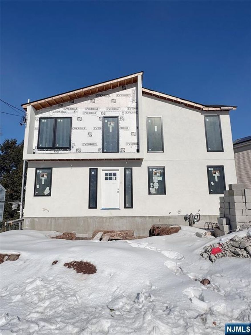 Calling all investors and Buyers looking for a New Construction spacious house. Welcome to your dream home in the desirable town of Fairview! spanning 3,600 square feet, perfect for luxury living, This beautifully New Construction residence offers breathtaking luxurious space throughout, and the perfect blend of comfort, style, and functionality. The main level offers open-concept living at its best. The kitchen features a big space waiting for your final touches to make it elegant and beautiful. Also on this level is a spacious family room. This level also has an office space, a stylish half bath. Upstairs, retreat to a serene primary suite massive walk-in closet. The spa-inspired bathroom has dual vanities and an oversized walk-in shower. An additional spacious 3 more bedroom with its own closets completes the upper level. a comfortable space for outdoor enjoyment. driveway accommodating three vehicles. Located in a charming neighborhood, this home is within walking distance to schools, shops, and convenient NJ/NY transportation options. Donâ€™t miss the opportunity to make this stunning new construction property your own!, It needs finishing, It will be selling AS IS, perfect for investor next project or for buyers with FHA 203K. Schedule your private tour today!