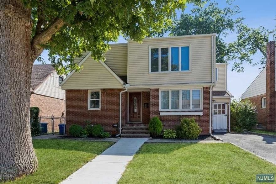 Updated and expanded Cape Cod style home, located on a quiet residential street of desirable Fair Lawn! House boasts approx. 2,000 sq ft of living space, featuring 4 BDR/2.5 Baths, updated kitchen, hardwood floors throughout, two bedrooms and full bath on the first floor. Second floor features a bright and spacious master bedroom with an updated large en-suite. One more generously sized and light filled bedroom, an updated half bath with radiant heat floor and a bonus room- can be an office/ family room, complete this floor. Basement is unfinished and awaits your personal touch. Entertain in style in the large, fully fenced, level backyard. House is conveniently located to all major roads, train to NYC, shopping, parks and excellent schools. Welcome home!