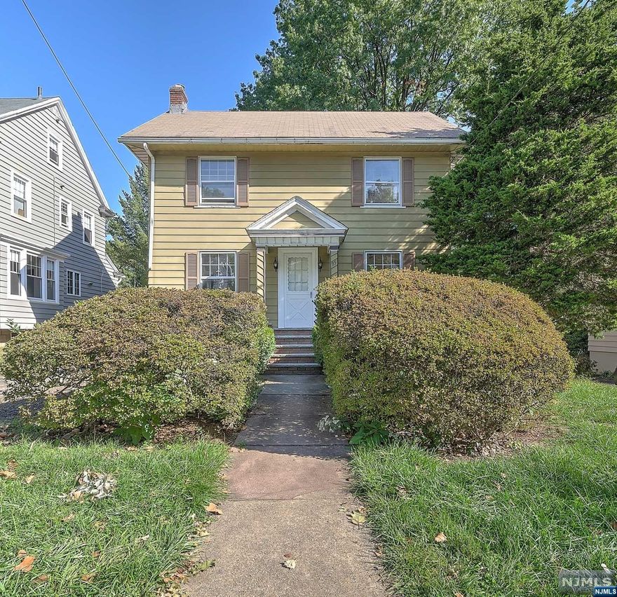 Opportunity is knocking on that famous sought after street in town with...wait for it...."the roundabout"! This tenderly cared for 3 BR center hall colonial is your entrance ticket to Magnificent Maplewood! Create your own "chic" space by just updating the inside or create a large dream house by doubling the size and bumping out. Huge yard and detached 2 car garage. HARDWOOD FLOORS THROUGH OUT! THIRD FLOOR WALK UP COULD BE A SENSATIONAL MASTER EN SUITE! LARGE UNFINISHED BASEMENT FOR REC ROOM LAUNDRY AND A WINE CELLAR!! Close to Maplewood train station with mid town direct,Parks, shopping and specialty dining! Need we say anything more than opportunity only knocks once!! Turn this canvas into a masterpiece!