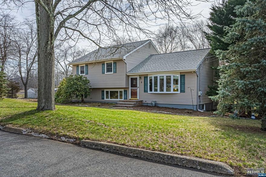 Rock Ridge Lake living with Cook's Pond Views. Waterfront property on Corner lot on quiet, dead end street. Lots of Generous Room Sizes across 4 floors to Spread Out & Make Your Own! Bright & Sunny living space. 1st Floor offers a large living room and eat-in kitchen. Downstairs, family room w/ full bath & walkout to large, fenced in backyard & paver patio. TONS of Storage in 1.5 car garage & unfinished bsmt. 3 bedrooms & full bath upstairs. Hardwood floors. An ideal spot to relax & enjoy life. Lots of parking. Just a stone's throw from Cook's Pond with playground, beach and walking trails or Rock Ridge with their clubhouse, beach and boating! Tons of activities for all ages. Minutes to DWTN Denville -a vibrant dwtn with shopping, restaurants & events. NYC Direct mass transit & major hwys. Kitchen renovated in 2016 & upstairs bathroom in 2021. Hardwood under carpet in living room & bedroom hallway.