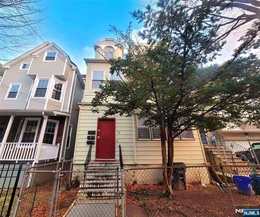 Welcome to 94 S 10th St in Newark NJ (Closer to East Orange Borderline off Central Ave). This cozy, private, 1 bedroom, 1 bathroom apartment has a unique layout (could easily be used as a 2 bedroom) in a 3-unit building. If you enjoy outdoor space, you will enjoy the shared backyard. This apartment has large windows for ample natural light throughout the unit, freshly painted walls and on-street parking is available. Easy access to public transportation, buses, downtown trains, and shops. The bus stop is just at the corner with only a short ride to Newark Penn Station. Only a 25 min drive to NYC Port Authority, 15mins from Newark International Airport, 5mins drive to Branch Brook Park and more. Ready for immediate move.