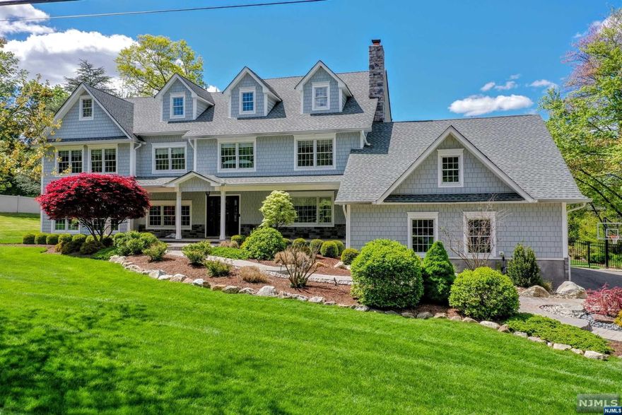 Stunning House in Super desirable Sicomac section of Wyckoff. This is the house you have been waiting for. A custom beauty! From the moment you set eyes on this home, you will be wowed!Amazing sight lines both inside + out. Walk right in + see the pretty living room which leads to the Open Floor plan w/banquet-sized dining room, magnificent gourmet white kitchen w/marble, high end appliances,huge island,breakfast room,wine bar,coffee bar,oversized great room w/coffered ceilings,built-in homework area,bright playroom on the 1st floor, office,2 half baths + mudroom w/brick flooring. 2nd Floor is gorgeous w/its lush primary suite w/sitting room, spa bathroom, stunning closets, jr.suite, 2 BedRms, Full Bath, reading nook. 3rd floor has the amazing bonus room, w/built-ins throughout including bunks + trundles, Full Bath and gym. The backyard is an oasis with pool, hot tub, fireplace, patios and lush yard.Don't miss it Contact me for a private showing. Patti DePhillips, 201 424 9136.