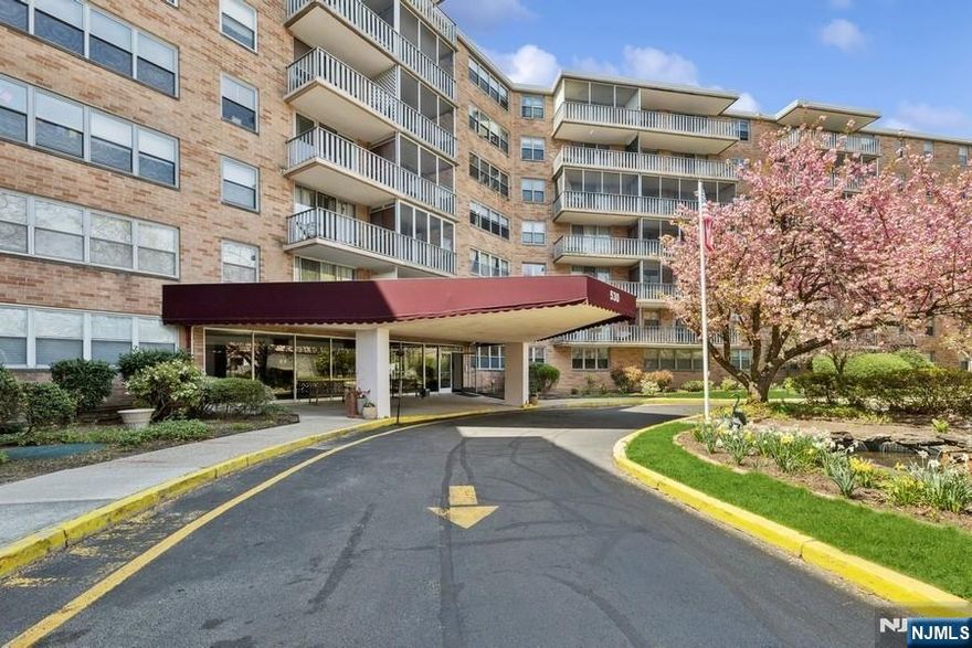 Don't miss this rare opportunity for Condo living in the Heart of Upper Montclair. Welcome to Unit 6V at the Bellaire House, a rare end unit and one of the largest 1 bedroom units in the building. This bright and inviting 1-bedroom, 1-bath residence offers generous and thoughtfully designed living space. The expansive living room is the heart of the home, with plenty of room for both relaxing and working from home, along with a dedicated dining area which can comfortably host any occasion. Sliding doors from the living room lead to a private screened-in balcony with sweeping, elevated views a perfect extension of your living space, ideal for morning coffee or entertaining guests. The generous bedroom offers a peaceful retreat, while two-zone heating and cooling ensures comfort year-round. With all utilities included in the HOA, enjoy truly maintenance-free living. Enjoy 24-hour attended lobby, private pool, dog run, landscaped outdoor seating area. Pets are welcome(with restrictions).