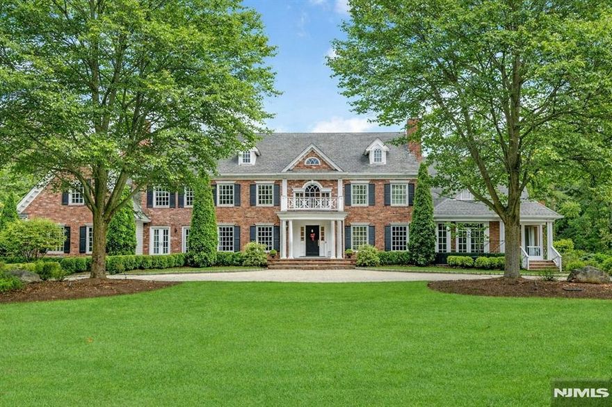 This distinguished approx. 7-acre estate, is a rare and private family compound and retreat. Exceptional seclusion with the refined character of a Nantucket Sea Captain-inspired mansion. Privately set at the end of a prestigious cul-de-sac in Saddle Riverâ€™s coveted Chestnut Ridge enclave, this estate offers an unparalleled sense of tranquility and prestige. The main residence boasts timeless architectural detailing - an expanded master chefâ€™s gourmet kitchen, a 2 1/2 story cathedral great room with fireplace, a formal living room, a formal dining room, a classic library, 7 bedrooms, 6 full and 2 half bathrooms, and 7 handcrafted fireplaces. The layout is elegant and flowing and designed for both day-to-day family living, sophisticated entertaining and multi-generational living. The manicured grounds span approximately 7 wooded acres, highlighted by an oversized resort-style pool, attached cabana, an expansive pavilion with soaring 20-foot ceilings, fireplace, outdoor shower - ideal for private celebrations, summer entertaining, and quiet evenings under the stars. The property allows for additional recreational amenities such as tennis, pickle ball, basketball courts, horses, stables and paddocks. The Zen garden leads to country paths and walks. This is a true legacy property - private, discreet, and rarely available - offering the ultimate escape from New York City without sacrificing convenience or accessibility.