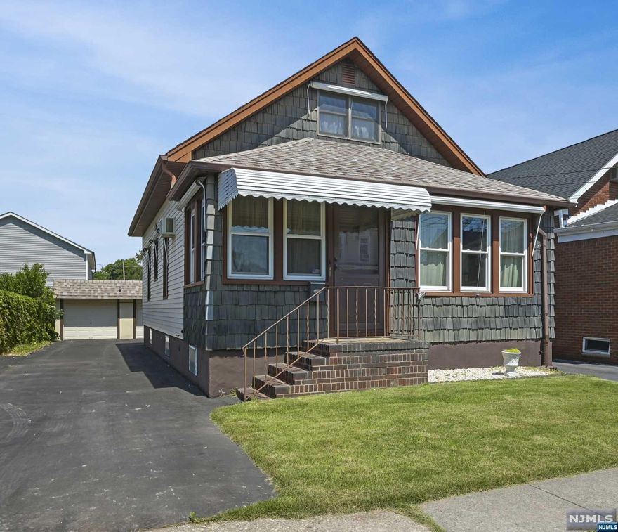 Welcome to this charming home in Linden, featuring three bedrooms, dining room, living room, den, kitchen. Two car garage with additional parking for four vehicles. Lots of storage on second floor, as well as in the very large basement. Manual roll out awnings on driveway side of home. Ceiling fans in living room and first floor bedrooms, with wall air conditioning in primary bedroom.