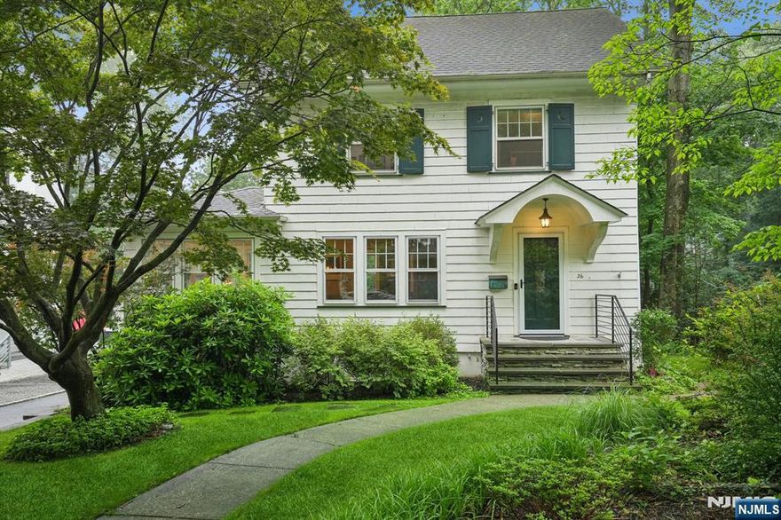 Gorgeous Upper Montclair Colonial for rent! This 4 bed/1.5 bath updated colonial has it all - living room with a wood-burning fireplace, office/sunroom, formal dining room & a modern, renovated kitchen open to a sunken family room that will take your breath away - wall of glass overlooking the backyard & stream! Renovated full bathroom with radiant heat flooring, split AC system, 70 inch TV, Sonos sound system & EV charger included. Convenient to the Montclair Heights train station & part of the fabulously friendly "PaNaMa" neighborhood. Welcome Home!