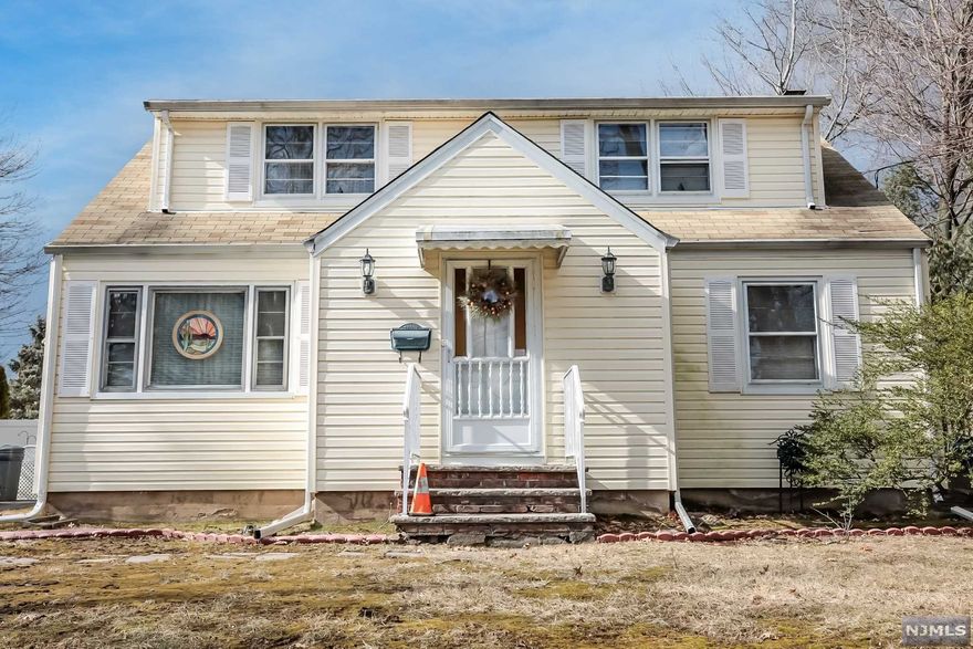 Home sold strictly AS-IS. 4 Bed 2 Bath expanded Cape with Partial Finished Basement is bursting with possibilities! This is one handy-man special you've been waiting for! Situated in a great location, you're close to shopping, dining, area schools, parks, Schlegel Lake & so much more! This home features a spacious Living Rm & Country Eat-in-Kitchen. 2 First floor Bedrooms and Full Bath make for easy, accessible living. Upstairs, the 2nd Full Bath + 2 more generous Bedrooms. Partially Finished Basement with Rec Rm is an added bonus! Sizable Backyard and Ample parking. Home will not pass FHA or VA inspections.