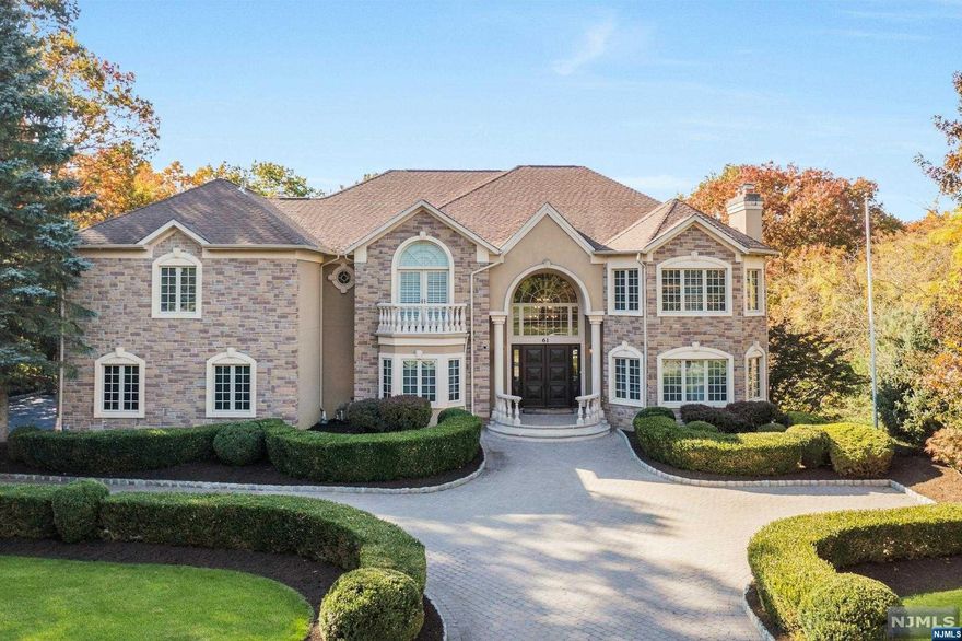 Stately and sophisticated describes this Rio Vista home backing to a private wooded setting. 2 story foyer with curved stairwell, a study with built-ins for the work at home professional, formal living room with gas fireplace, banquet style dining room to host large gatherings with adjacent wine room; a rare find. Entertain in the chef's kitchen with commercial grade appliances open to a 2 story great room with a fireplace and back staircase to bedrooms. Primary suite is oversized with gas fireplace, expansive bathroom with large walk in shower and separate vanities. 5th bedroom was converted to a large walk in closet. Laundry room conveniently located upstairs. Lower level is massive and finished with full bath and storage room. Enjoy the covered patio, built in BBQ, fireplace, and spa (as is). 3 car garage with EV charger. Some highlights inc. Kolby windows, whole house generator, solid wood doors, steel beam construction, fenced in yard, LED lighting. You will love this home!