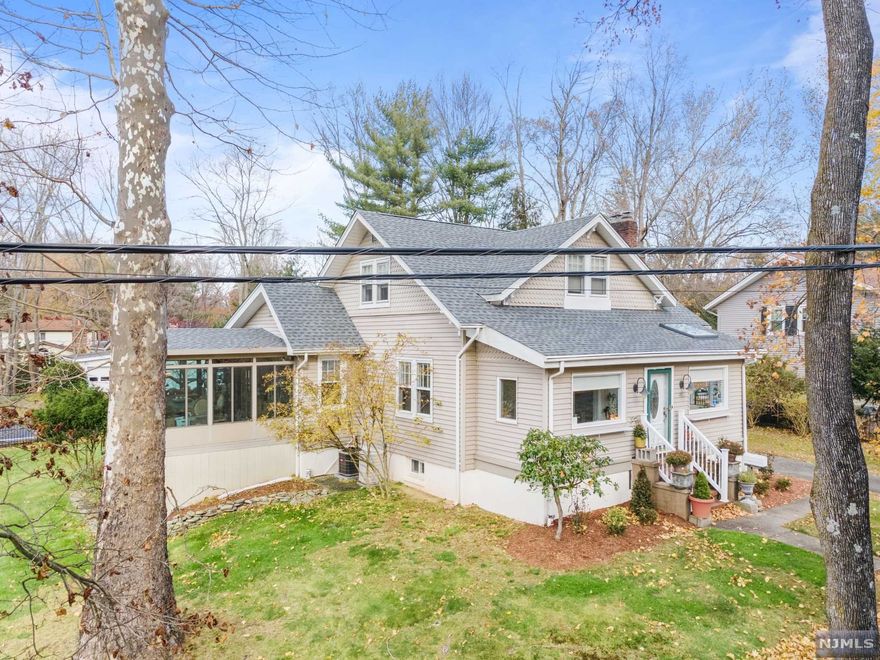 Move right in to this charming and cozy 3 bedroom, 3 bathroom cape cod. This one checks all the boxes. Large kitchen with walk out to deck is an entertainer's dream! Spacious bedroom on first first floor and two additional upstairs. Full bathroom on each floor - how convenient! Enclosed porch with skylights is an absolute dream spot for your morning coffee. New roof, newer mechanicals, 2 zones of A/C, amazing school system the list goes on and on... Come take a look - this one is a stunner!