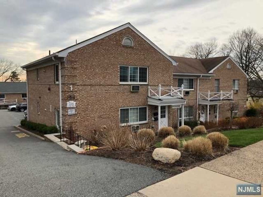 Spectacular view of downtown Ridgewood from balcony! Newly refurbished 2 BR, 2 bath condo apartment for rent. Garage and parking space included! Near restaurants, shopping and transportation. This has it all!