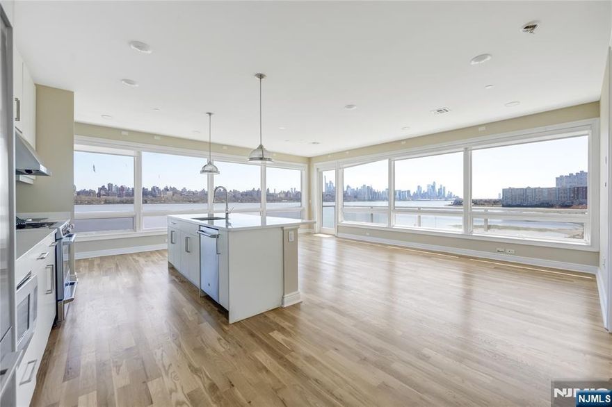 Stunning 2 Bed / 2 Bath Southeast Corner Residence with Iconic NYC & Hudson River Views | 1,215 Sq Ft If youâ€™ve been searching for that perfect and incredibly rare straight-on view of the NYC skyline paired with the tranquil Hudson River, this is the home youâ€™ve been waiting for. Welcome to The Oysterâ€™s highly coveted 20-line residence, a Southeast corner home that is seldom available and now up for grabs. This beautifully appointed 1,215 square foot residence features condo-grade finishes throughout. The open-concept kitchen offers white quartz countertops, modern stainless steel appliances, and abundant high-quality cabinetry, ideal for both everyday living and entertaining. Expansive living and dining areas easily accommodate large furniture, complemented by hardwood floors throughout the entire apartment. Both bedrooms are generously sized, each easily fitting a king-sized bed plus additional furniture, with excellent closet space throughout the home. Enjoy sun-filled interiors thanks to the desirable Southeast exposure, and step onto your private balcony to take in breathtaking, unobstructed views of the NYC skyline and Hudson Riverâ€”an unforgettable backdrop from sunrise to sunset. Building Amenities Include: 24/7 state-of-the-art fitness center Outdoor pool overlooking the NYC skyline Rooftop deck with BBQ grills Resident lounge Shuttle service to NYC Waterway & light rail