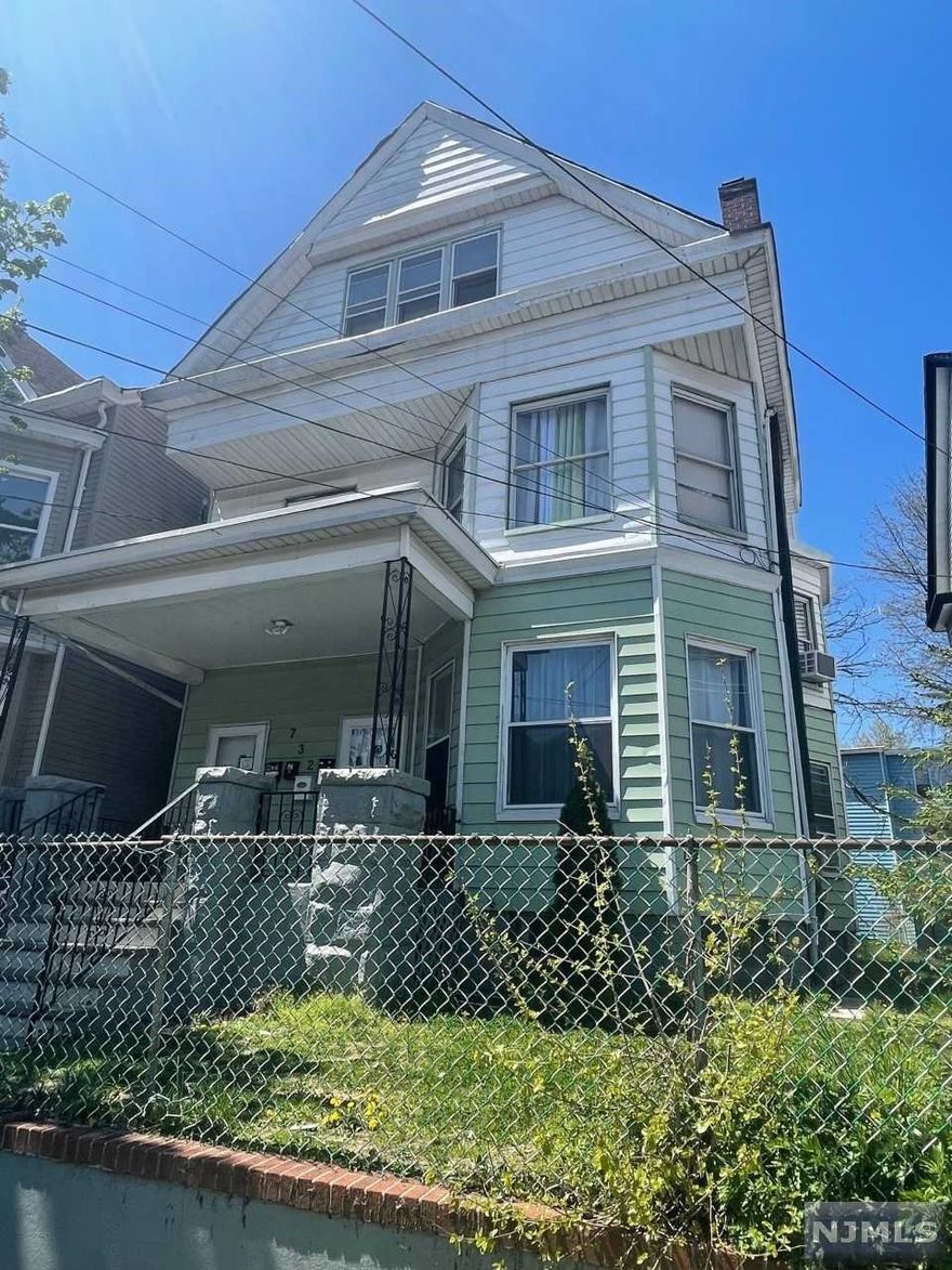 Large 2 family house with many possibilities. First Floor has 2 bedrooms, Living room, eat-in kitchen and a full bathroom. Second Floor has 3 bedrooms, living room, Eat-in kitchen and full bathroom. Finished attic and finished basement.
