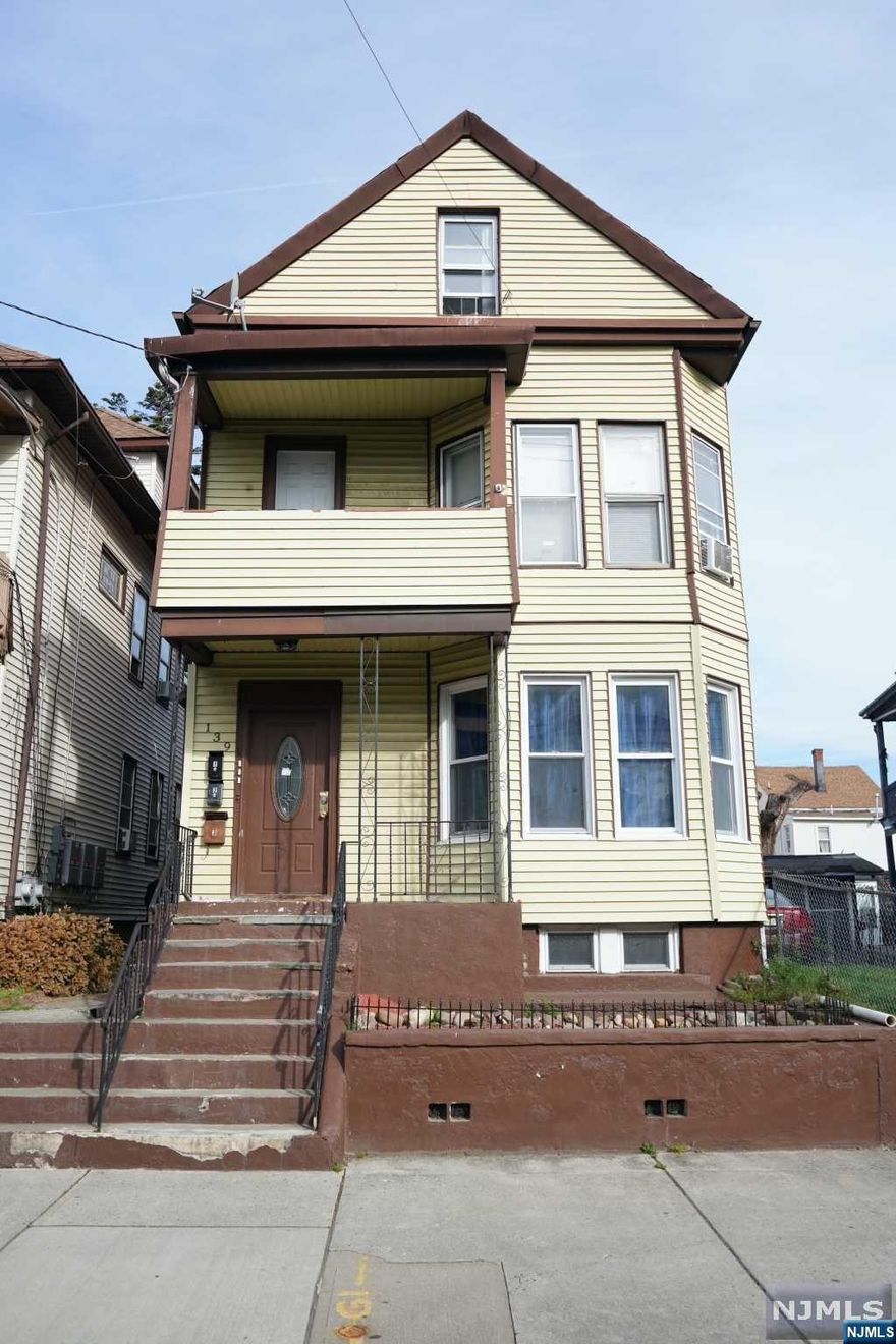 Buyers may qualify for a lower interest rate w/ no PMI and/or down payment assistance program.Whether you're a first time homebuyer or an investor this house is for you! The two family with a bonus unit has the ability to turn into a 3 family. Can you say potential! 1st unit has a 2br, 1ba, 2nd unit has a 3br, 1ba, & bonus unit has a 2br, 1ba, and kitchenette! Basement even has a full bath so if you wanted to add an additional living space to the first floor, it's there! Newer kitchens and floors in each unit, all you have to do is move in! Newer furnaces and boilers as well. Five minutes away from William Paterson University, close to major highways and mass transportation. Video of the entire property is available. There will be no access to Units 1 & 2 until inspection. There's a video of the property so you can see it. PLEASE TEXT AGENT WITH ANY QUESTIONS