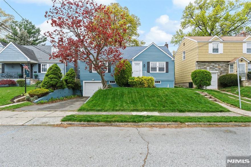 Charming Cape Cod tucked away on a dead-end street in one of Clifton's most convenient commuter locations near the Nutley border. From the moment you arrive, this home feels warm, inviting, and easy to love. Inside, you'll find 4 bedrooms, 2 full bathrooms, hardwood floors, and a bright, comfortable layout that offers just the right balance of openness and charm. The living and dining areas flow naturally together, creating a welcoming space for everyday moments, and quiet nights at home. The kitchen connects easily to the main living space, while the basement with high ceilings offers exciting potential for future use. Outside, the spacious property is made for enjoying the seasons, with a covered porch, patio, backyard, and above-ground pool that invite summer barbecues, morning coffee, and relaxed evenings outdoors. With an attached garage and easy access to NYC, major highways, shopping, dining, and transportation, this home offers comfort, convenience, and a lifestyle that feels both peaceful and connected. Additional features include replacement windows, newer roof, high-efficiency gas furnace, central AC, updated electrical sub-panel, transfer switch for external generator, fenced backyard and storage shed.