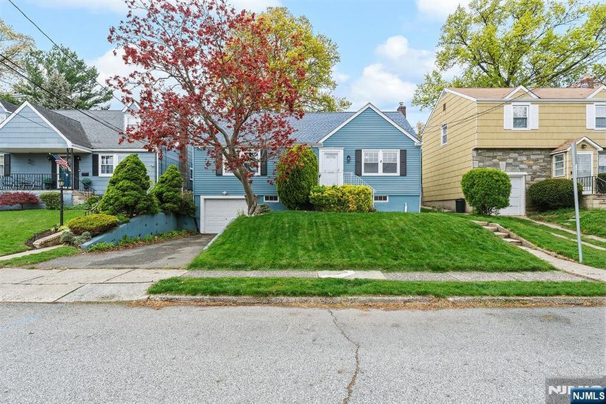 Charming Cape Cod tucked away on a dead-end street in one of Clifton's most convenient commuter locations near the Nutley border. From the moment you arrive, this home feels warm, inviting, and easy to love. Inside, you'll find 4 bedrooms, 2 full bathrooms, hardwood floors, and a bright, comfortable layout that offers just the right balance of openness and charm. The living and dining areas flow naturally together, creating a welcoming space for everyday moments, and quiet nights at home. The kitchen connects easily to the main living space, while the basement with high ceilings offers exciting potential for future use. Outside, the spacious property is made for enjoying the seasons, with a covered porch, patio, backyard, and above-ground pool that invite summer barbecues, morning coffee, and relaxed evenings outdoors. With an attached garage and easy access to NYC, major highways, shopping, dining, and transportation, this home offers comfort, convenience, and a lifestyle that feels both peaceful and connected. Additional features include replacement windows, newer roof, high-efficiency gas furnace, central AC, updated electrical sub-panel, transfer switch for external generator, fenced backyard and storage shed. Call Melissa King for a private showing! 973-632-6768