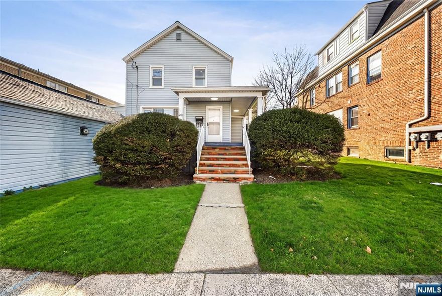 Charming & Spacious 4-Bedroom!! Welcome to this beautifully remodeled 4-bedroom, 2-bath home featuring a classic wraparound front porch. Step inside to find a warm and inviting first floor with: Comfortable living room, a bright eat-in kitchen, formal dining room, and a full bathroom. Upstairs, youâ€™ll find three beautiful bedrooms. The finished basement offers incredible versatility, complete with a private entrance, Office space, Full bath, and laundry room. A good size garage and 3 more non-garage spaces. There is a new mini split for the first floor, and it has space to add more heads to the system. Outside, enjoy a large backyard perfect for entertaining, along with a detached garage for added convenience. Location, Location, Location! Just one block from two beautiful parks. Easy access to NYC transportation, close to shopping, dining, and vibrant downtown areas. Near Glen Ridge & Montclair for even more entertainment options