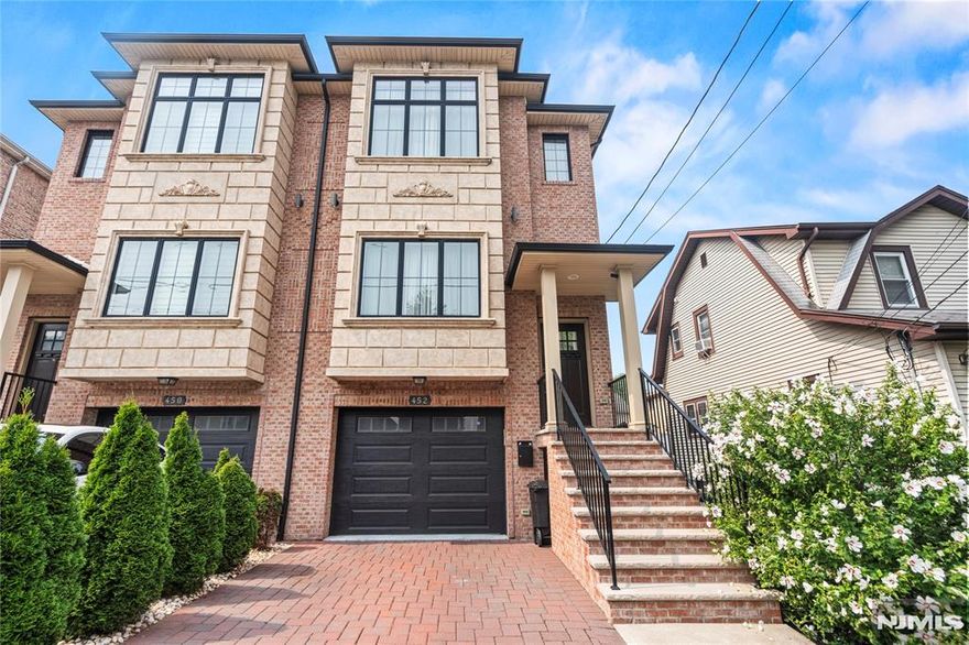 This stunning 3-bedroom, 3.5-bathroom home was built in 2017 and has been meticulously maintained by its original owners. The ground level features an attached garage, spacious recreation room, full bathroom, and sliding glass doors leading to a large private patio, perfect for entertaining or relaxing. Upstairs, the main living area boasts a bright and open floor plan with a generous living room with gas fireplace, formal dining area, and a beautifully designed kitchen complete with a breakfast bar, wine bar, ample cabinetry, and cozy breakfast nook. Enjoy additional outdoor space on the oversized terrace just off the kitchen. The top floor includes a spacious primary suite with a luxurious en-suite bath, two well-appointed guest bedrooms, and a conveniently located laundry. Ideally situated near top-rated restaurants, shops, and offering easy access to NYC transportation, this home truly has it all. Donâ€™t miss the opportunity to make it yours!