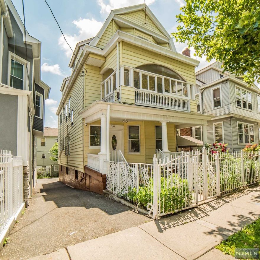 This home is located in North Newark, one of Newarks most desirable areas! close to all major highways and mass transportation, commuters dream! 1st fl offers living room, dinning room, kitchen, bathroom, 2 generous size bedrooms, and a third room that can be used as a office or a smaller bedroom. 2nd floor is a replica of the the first floors layout, in addition its in mint condition. There's a finished attic, it includes 1 bedroom, sitting area , Kitchenette, and a full bathroom..Basement is finished with extra living space, a full bathroom, and separate entrance! Must see!