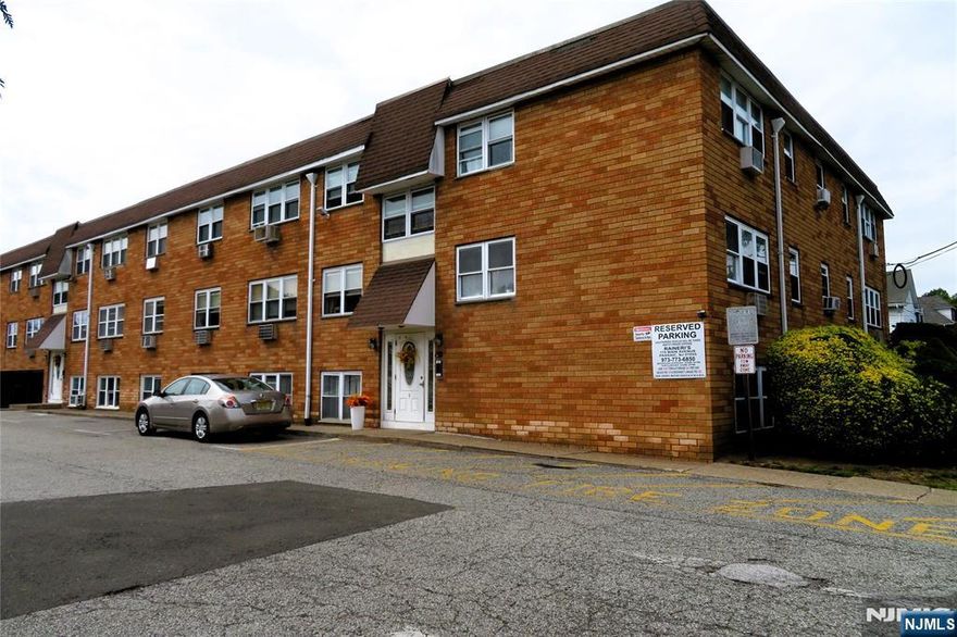 Spacious studio in the desirable Passaic Park section. This open-floorplan unit features a practical layout with a kitchen, full Modern bathroom, and open living area. Appliances include an electric range and refrigerator, with laundry available onsite. Monthly HOA fee of $188 covers cold water, common area maintenance, snow removal, and one assigned outdoor parking space (#15). There is also a $100 monthly assessment through June 2027 for future reserves. Pets are welcome. Currently tenant-occupied. Conveniently located near shopping, dining, and transportation, with both the bus stop and Delawanna train station nearby. Whether youâ€™re looking for an affordable, low-maintenance home or a smart investment, this studio is a great opportunity. Hurry Call Now Before Its Gone!