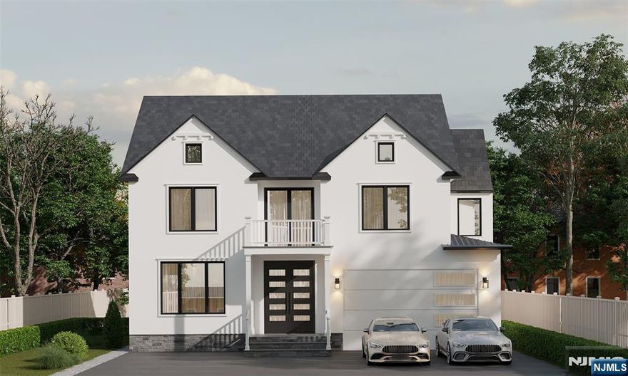 Welcome to this stunning NEW CONSTRUCTION colonial home, located in a desirable neighborhood in Livingston. Set on 0.22 acres, this impressive 6BD 5BA residence offers approx 4,400 square ft of luxury across 3 beautifully designed levels. Grand double-height foyer introduces the main level, which includes a formal LR, sophisticated DR & guest ensuite. The gourmet eat-in kitchen is a chef's dream, featuring custom cabinetry, a spacious center island & a walk-in pantry. The DOUBLE HEIGHT FR flows from the kitchen & includes a fireplace & sliding doors leading to a large paver patio & expansive flat backyard ideal for entertaining. Upstairs are 4 BD, including a luxurious primary suite w/ BALCONY, his & her walk-in closets & spa-inspired BA. 1BD is en-suite while the other 2 share a full BA & a laundry. The finished basement provides additional living space w/ an additional BD & full BA & a large rec room. Modern smart home features & a 10-yr builder's warranty ensure peace of mind.