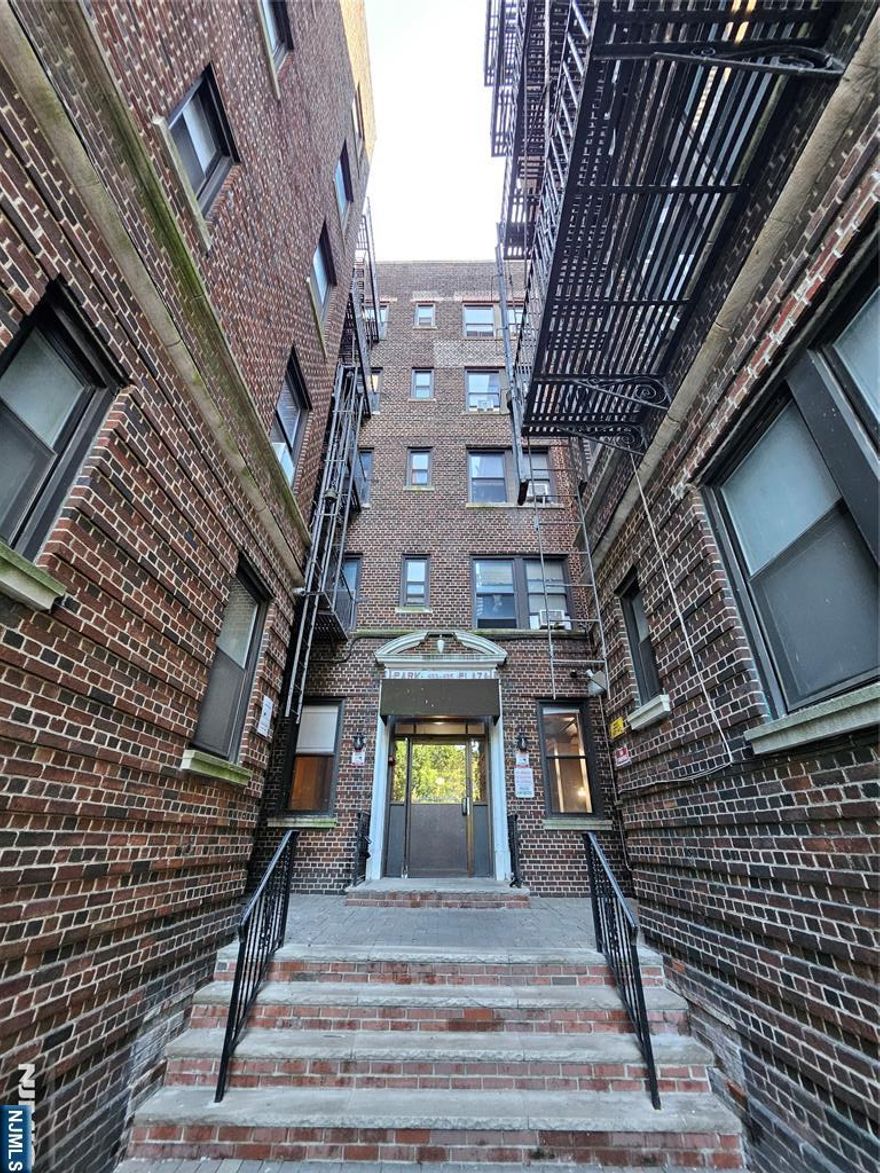 Scenic top-floor Park Plaza apartment in an elevator building! Wonderfully bright and updated 2-bedroom, 1-bath corner unit with a modern feel. Directly facing North Hudson County Park with Boulevard East right on Bergenline Avenue. Features coin-operated laundry, live-in superintendent, heat & hot water included. Prime location with bus stop across the streetâ€”only 25 minutes to NYC! Walk to restaurants, cafés, shopping, park, and recreation