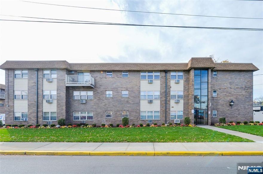 Move right into this beautifully maintained top-floor apartment in the heart of Ridgefield Park. This bright and spacious 2-bedroom home features an open living and dining area with sliding doors that lead to your private balcony ideal for morning coffee or evening relaxation. The updated kitchen offers ample counter space, modern cabinetry, and a functional layout perfect for everyday living. Both bedrooms are generously sized with great closet space, and the full bathroom is well-kept and freshly updated. This unit also includes air conditioning, an assigned parking space, and convenient on-site laundry on each floor. Residents enjoy access to the building's outdoor pool, patio, and BBQ area, creating a comfortable lifestyle with excellent amenities. Perfectly located near major highways, NYC transportation, shopping, dining, and parks, this home offers outstanding convenience and value. Cats allowed. Available furnished only.