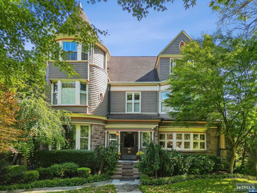 This stately Victorian has been fully updated for modern living, creating a unique and luxurious living space both indoors and out. You will fall in love w/ every inch of this gorgeous 5-bedroom 5.1 bath home. From the moment you enter this home you will be charmed by the high ceilings and extensive original details; from grand foyer w/ stunning wood carved staircase and room sized landing with soring windows, to the gentle curved walls in the dining room and stunning living room w/ vaulted ceiling with leaded glass windows and inglenook fireplace. Warm your feet on the radiant heat floor in the updated kitchen w/ top-of-the-line appliances or relax in beautiful light filled family room that opens on to the expansive deck and backyard. The 2nd floor does not disappoint and features a large primary suite w/ fireplace, sitting room, and a spa like bath. The fenced yard has electric gated driveway leading to the two-car garage w/ plenty of additional outdoor parking.