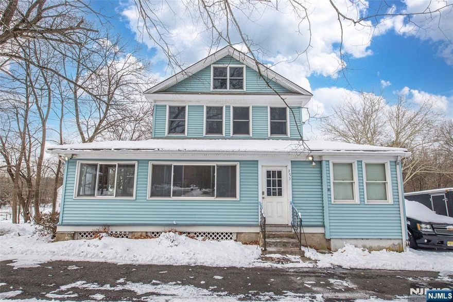 Step into this vintage Colonial at 573 Wyckoff Avenue, set on 1.7 acres in the coveted Fardale section. This spacious home features an eat-in kitchen with center island, ideal for everyday living and casual gatherings. The home offers an enclosed porch, four bedrooms and two full bathrooms, providing comfortable space throughout. Outside, the property includes multiple outbuildings, a barn with flexible use potential, and a detached garage perfect for storage, hobbies, or future projects. This property offers privacy, space, and opportunity for the next owner to make it their own. A solid home with character, land, and room to grow.