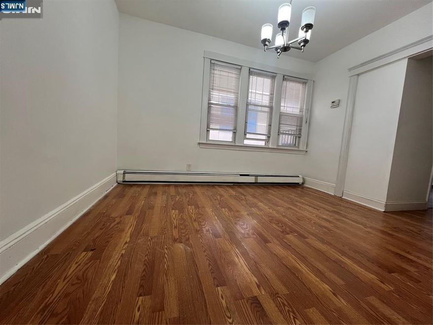 You might not be looking for something so cool and modern, but this renovated apartment is definitely that and more! Great location - express bus to NYC just across the street, shopping, restaurants, you name it! 3 bedrooms, living room and eat in kitchen. Light, bright and ready for you to move right in. Wonderful outside space too with a covered deck and a tiered, Wonderful outside space, terrace with Mediterranean-style yard view. Plenty of street parking. Washer and dryer in unit! Tenant's responsible utilities except water. Broker fee paid by landlord, don't miss it and call me!