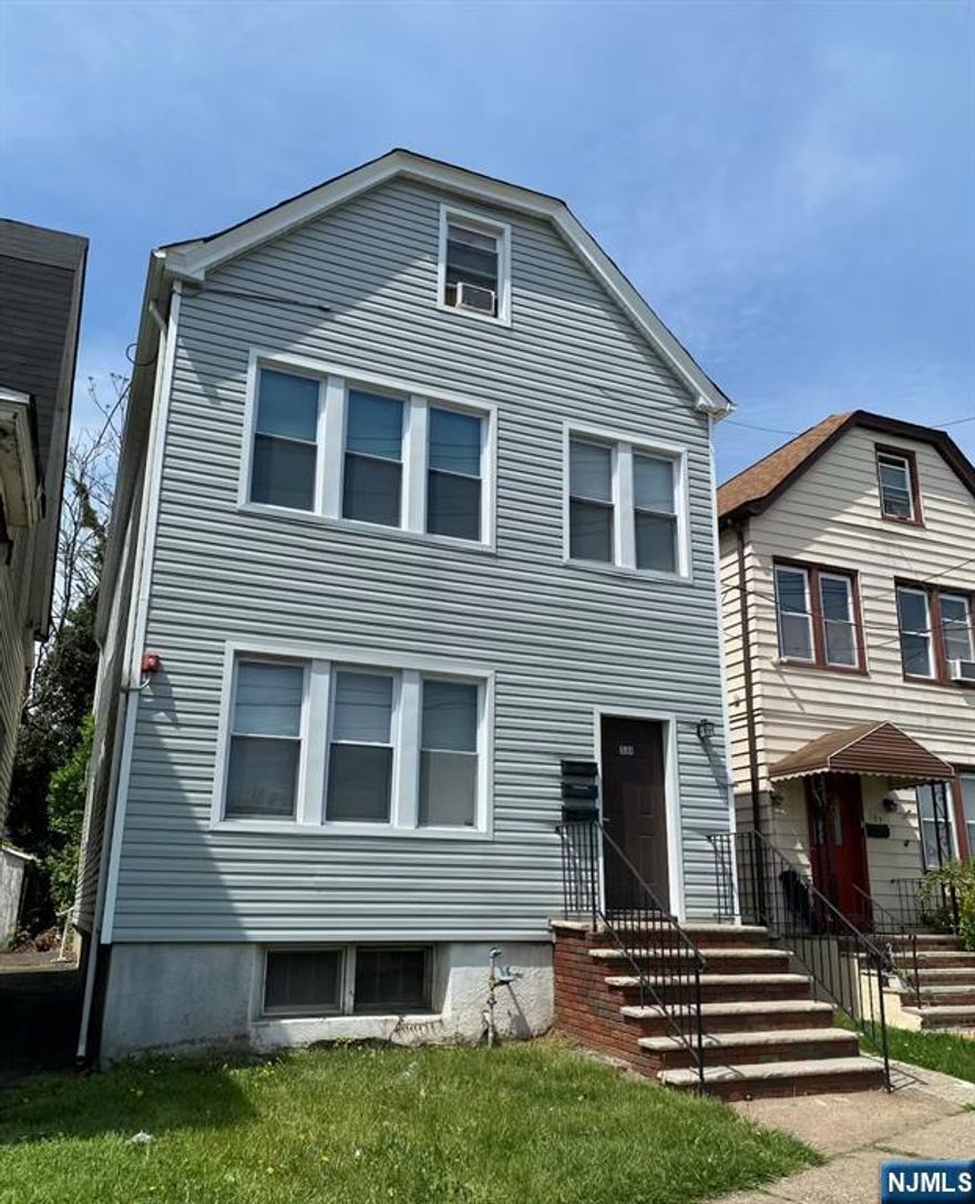 Bring your vision to this versatile 3-family property located in a sought-after Clifton neighborhood, just minutes from shops, restaurants, and local conveniences. Whether you're an investor or an owner-occupant looking to build equity, this property offers tremendous potential and upside. UNIT 2 is currently vacant, making it an ideal option for a buyer who wants to live on-site while generating rental income from the other two units. This spacious unit, located on the second floor, features 3 Bedrooms, a full Bathroom, Living Room, eat-in Kitchen, and a bonus room/den perfect for a home office or flex space. It also includes a refrigerator, washer, and dryer for added convenience. UNIT 1, on the ground floor, offers a similar layout with 3 Bedrooms, a full Bathroom, eat-in Kitchen, and Living Room. UNIT 3, located on the top floor, is a cozy 1-Bedroom unit with its own Kitchen and Living Room ideal for maximizing rental income. Additional features include a shared backyard, a basement with storage, and washer/dryer hookups for each unit. UNITS 1 and 2 are heated by gas steam, while UNIT 3 uses electric baseboard heating. A rare opportunity in a convenient Clifton location with great income potential don't miss out!