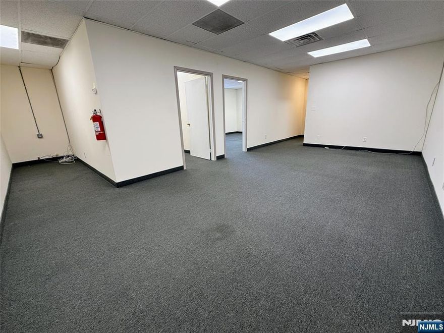 1,092 SF of prime office space on second floor of highly visible building on Sylvan Avenue in Englewood Cliffs. Center space and 3 private rooms/offices. Plenty of parking in rear and minutes from GWB. Tenant pays rent plus shared utilities and common area maintenance.