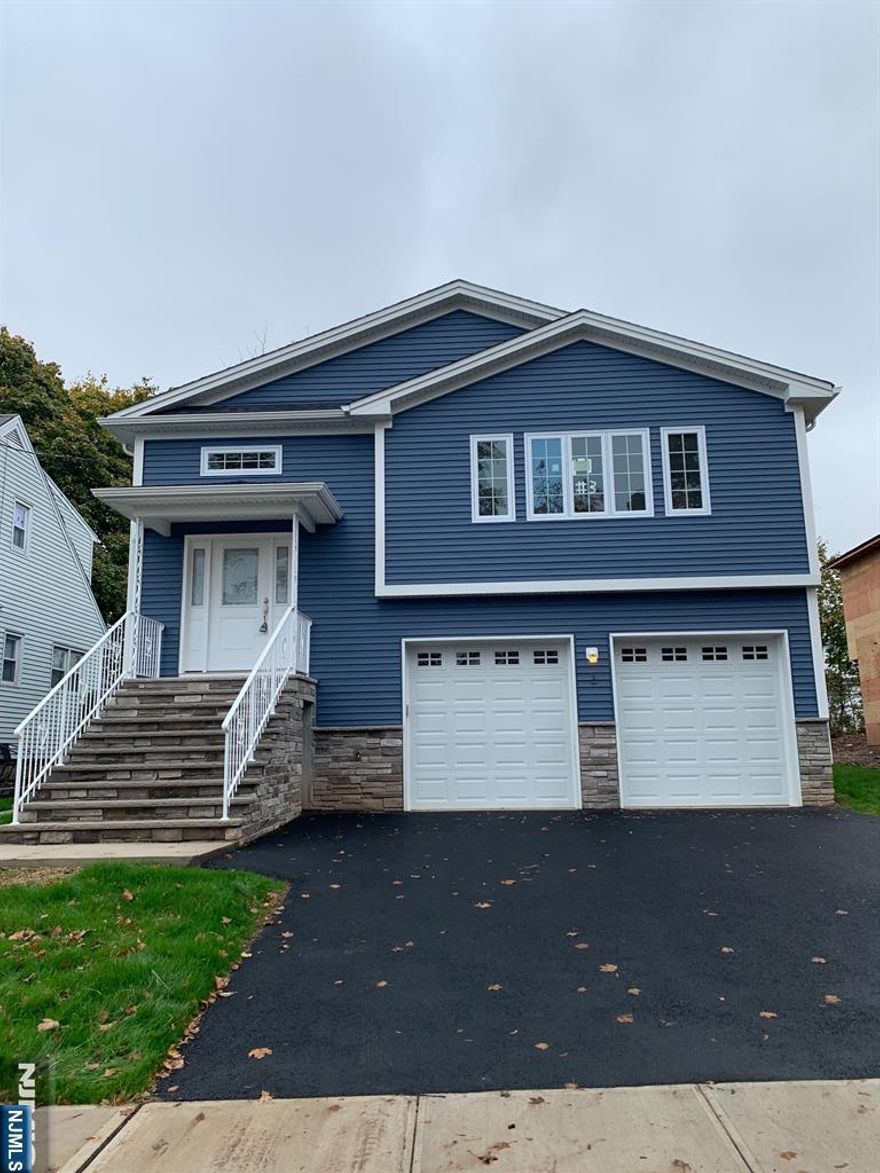 Beautiful 2019 construction, 2 family home on 50x100 lot. Larger unit is like having your own home! XL living and dining rooms with beautiful custom molding. Gourmet kitchen with granite countertops and stainless steel appliances. Gleaming oak floors with natural stain finish. Ceramic tile floors in all baths, and kitchen. Primary suite w/full bath and vaulted ceiling, garage and driveway spot for each tenant, vinyl siding, central a/c, gas forced air heat, sep utilities, nice sized yard. Other apartment has private side entrance. Laundry room, storage and garage access from inside. Landlord provides landscaping.