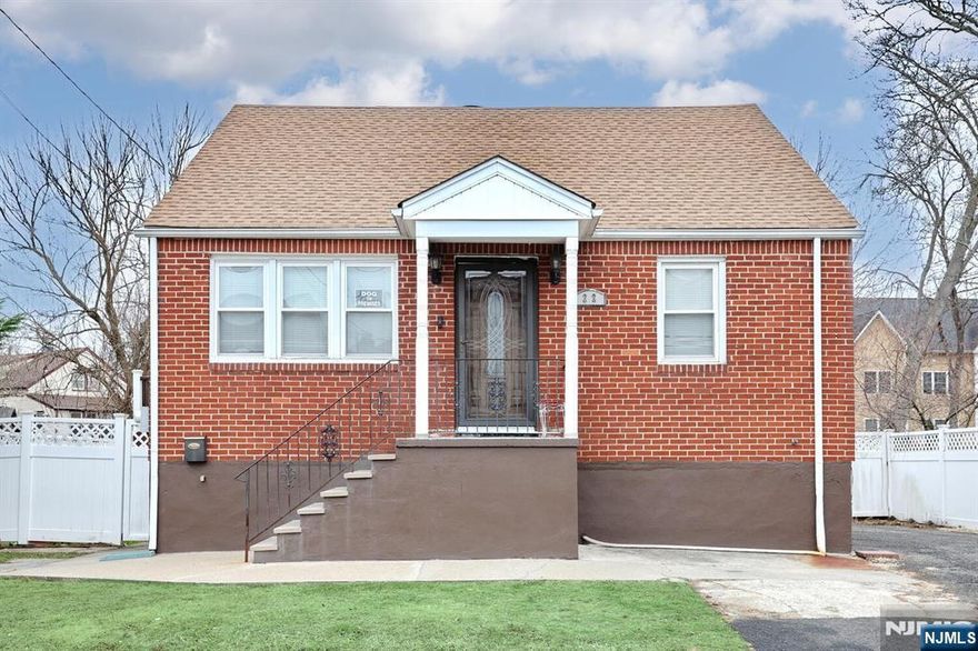 Welcome to this lovely well maintained 4 bedroom, 3 full bath home offering a flexible & functional layout. The main level features a bright kitchen w/ dining area, a comfortable living room perfect for everyday living & entertaining. First floor bedroom that can be made into (2) bedrooms if needed. The fully finished basement adds an exceptional bonus space with a bedroom, living room, full bath laundry & utilities-ideal for guests or a home office setup. Enjoy outdoor living in the fully fenced-in yard, with trex deck great for relaxing & entertaining while the dual parking options on both sides of the house provides added convenience. A wonderful opportunity to enjoy space, comfort & versalitity in a classic Cape Cod style home. You will not be disappointed in this lovely home..