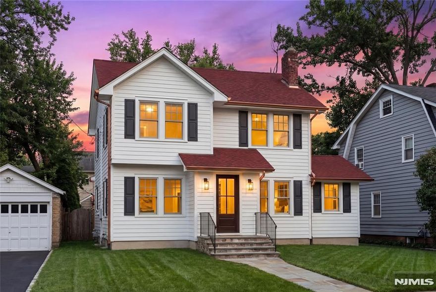 Beautifully renovated single-family home completed in 2026, located on a quiet, tree-lined street in the desirable Weequahic section of Newark. This spacious home offers 5 bedrooms, 1 full bathroom, and 2 half bathrooms, featuring a first floor that welcomes you to a huge and spacious open-concept living room and separate dining room, along with a modern kitchen equipped with stainless steel appliances including a dishwasher, cooking stove, and refrigerator. The main level also includes a versatile 5th bedroom or office and a convenient half bath. The second floor features 3 generously sized bedrooms, including a primary with his and her closets, along with a full bathroom, while the finished attic provides a private 4th bedroom with its own half bath. The home also includes a brand new HVAC system with heating and central cooling. A detached garage and long driveway provide parking for 4+ vehicles, and the oversized backyard offers great space for entertaining or relaxing. Conveniently located near parks, schools, major highways, and transportation, this move-in ready home offers the perfect blend of space, functionality, and modern updates.