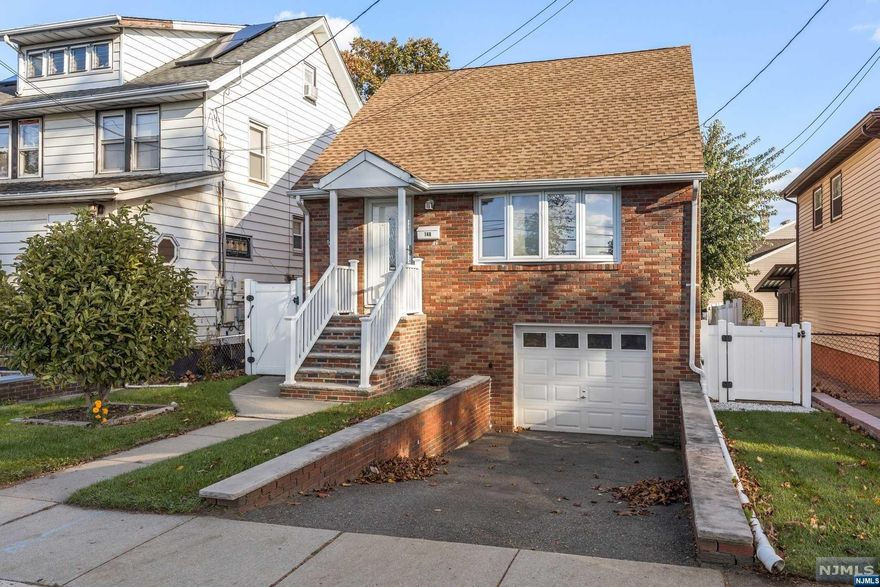 OPPORTUNITY! NICELY MAINTAINED HOME AND PROEPRTY. FIRST FLOOR HAS LIVING ROOM, NICE SIZE EAT IN KITCHEN, 2 GOOD SIZE BEDROOMS AND FULL BATH. SECOND FLOOR HAS HALF BATH AND LARGE BEDROOM. FEATURES INCLUDE GAS BASEBOARD HEAT, CENTRAL AIR AND HARDWOOD FLOORING. NEWER ROOF (APPROX 5YRS), NEWER HOT WATER HEATER AND EXIT DOORS. YARD HAS PAVER PATIO, SHED AND HAS PRIVACY VINYL FENCING. A NICE SETTING TO ENJOY OUTDOOR LIVING. BUILT IN GARAGE PROVIDES ACCESS DIRECTLY INTO UNFINISHED BASEMENT. REFRIDGERATOR, WASHER & DRYER ARE INCLUDED (AS IS) NO KNOWN ISSUES. NORTH ARLINGTON IS CONVENIENTLY LOCATED NEAR MAJOR HIGHWAYS, IS A QUICK COMMUTE TO NYC AND NEIGHBORING LYNDHURST NJ TRANSIT TRAIN STATION HAS FREE PARKING.