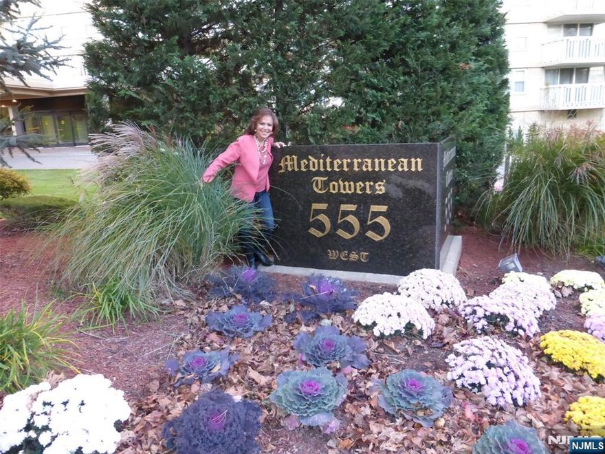 Sunny and light--2 bedroom, 2 bathroom apartment in a luxury co-op.Featuring newer warm wood kitchen with pantry, entry walk in closet, dining area, living room with sliders to a spacious terrace, hall full bathroom, bedroom, primary bedroom ensuite with full bathroom. Luxury lifestyle featuring a doorman, a dedicated package room, a brand-new gym, NJ Transit bus 158 at the door. Indoor parking is $60.00 a month; outdoor parking is $55.00 a spot. Spectrum cable packageâ€”$64.00 per month. Board approval required. Spacious 975 square feet plus a terrace. SOUTH VIEWS.