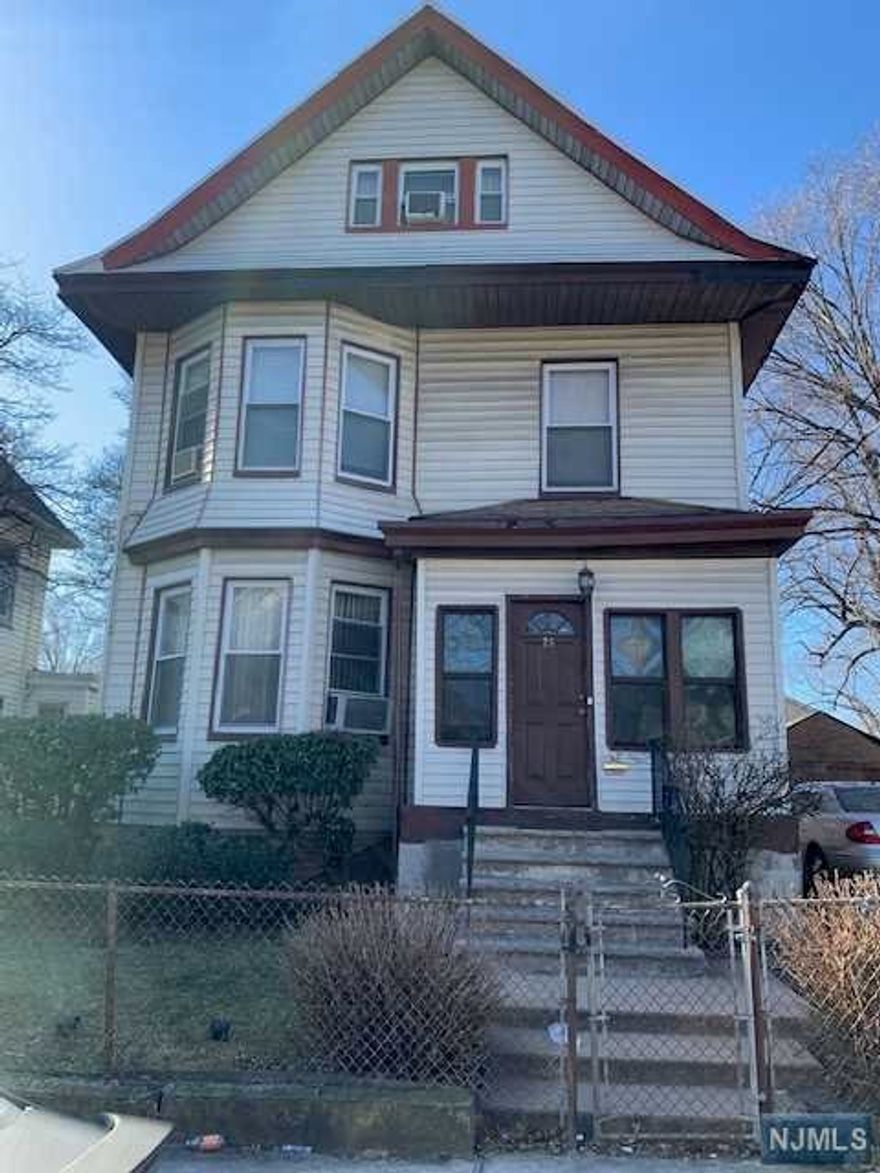 Large 1 family home being sold. House has 5 BRs, 1.5 baths, yard and driveway fits up to 4 cars. Property being sold in AS IS condition. Subject to 3rd party approval. Buyer responsible for all inspections and c/o.