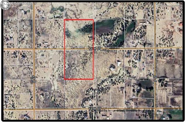 Map / location with property parcel outlined
