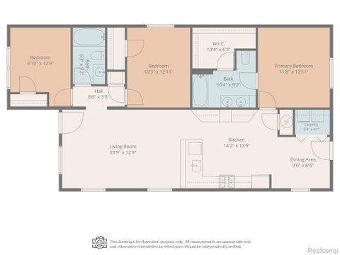 Tiny photo for 5846 Balfour Avenue, Allen Park City, MI 48101 (MLS # 20261084892)