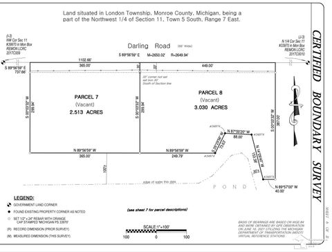Darling Road London Township MI 48160