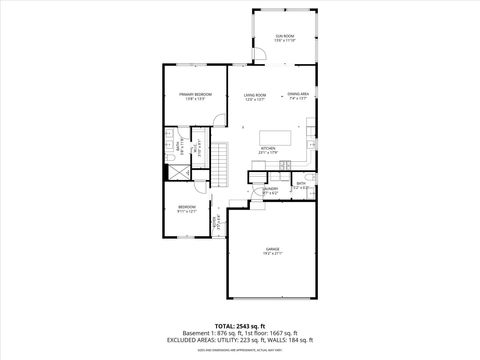 Tiny photo for 851 S Center Park Drive SW, Byron Township, MI 49315 (MLS # 65026006018)