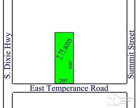 1906 E Temperance Road Erie Township MI 48133