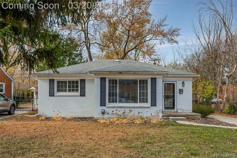 3221 Shenandoah Drive Royal Oak City MI 48073