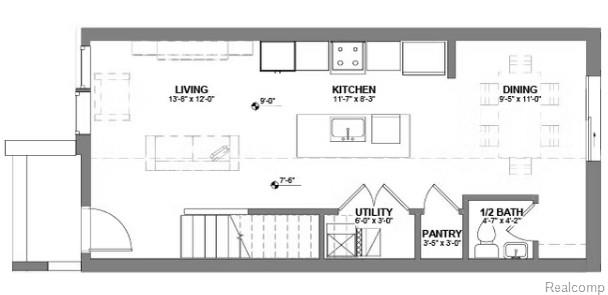 Detroit, Michigan 48208, United States, 2 Bedrooms Bedrooms, ,3 BathroomsBathrooms,Residential,Active,251754